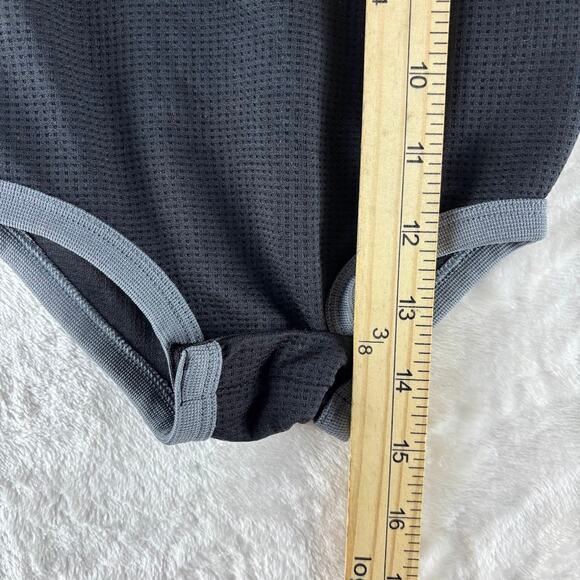 Nike Dri-Fit Bodysuit Baby 12M "Born Legend" Long Sleeve Black - Picture 5 of 6